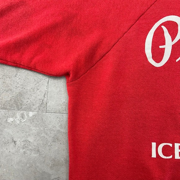 90s Vintage Pierres French Ice Cream Sweatshirt Mens XL Double Sided Crewneck - Picture 7 of 16